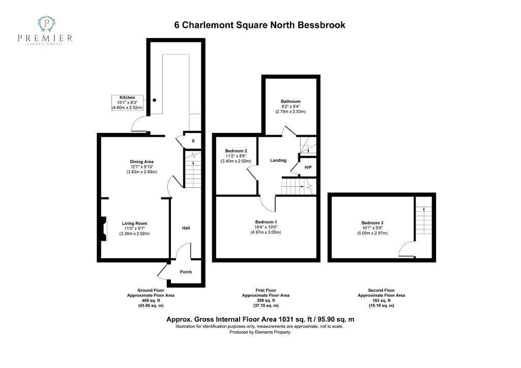 Floorplan 1 of 6 Charlemont Square, Bessbrook