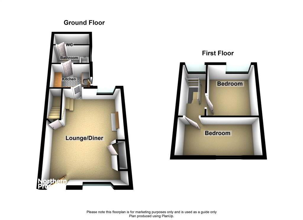 Floorplan 1 of 2 Hill Street, Crumlin