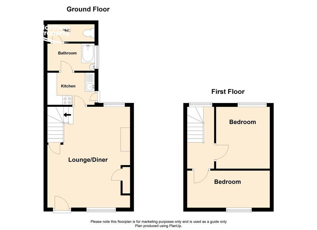 Floorplan 2 of 2 Hill Street, Crumlin