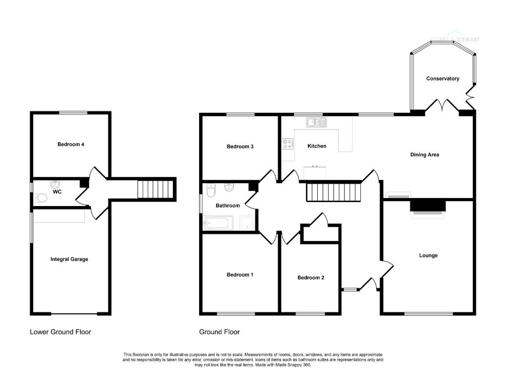 Floorplan 1 of 4 Oakland Villas, Omagh