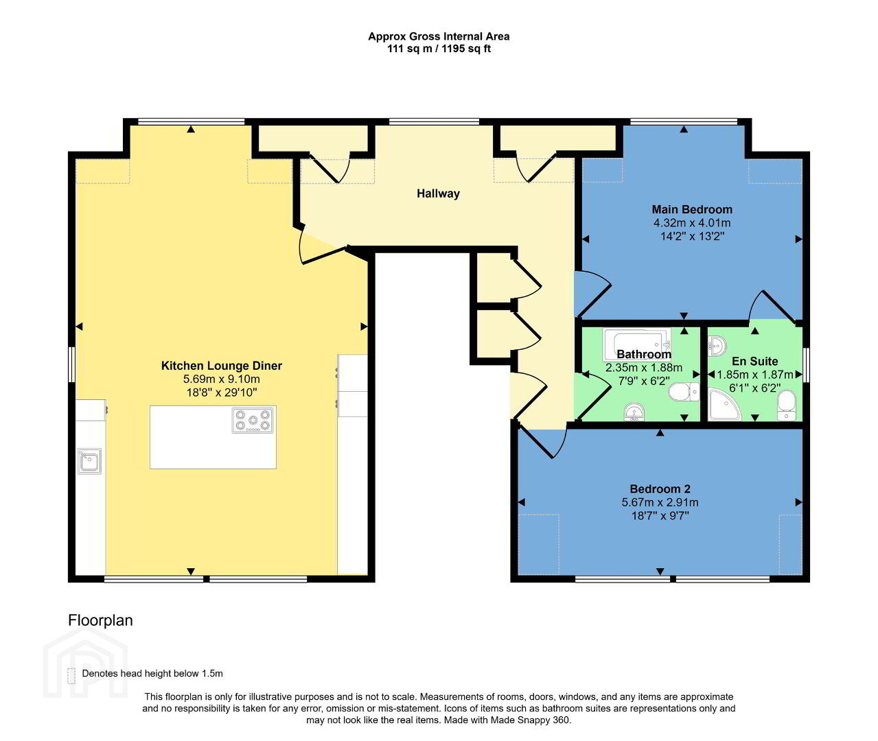 Penthouse, The Watch House, Apartment 5 The Watch House 16 Main Street 23 of 24