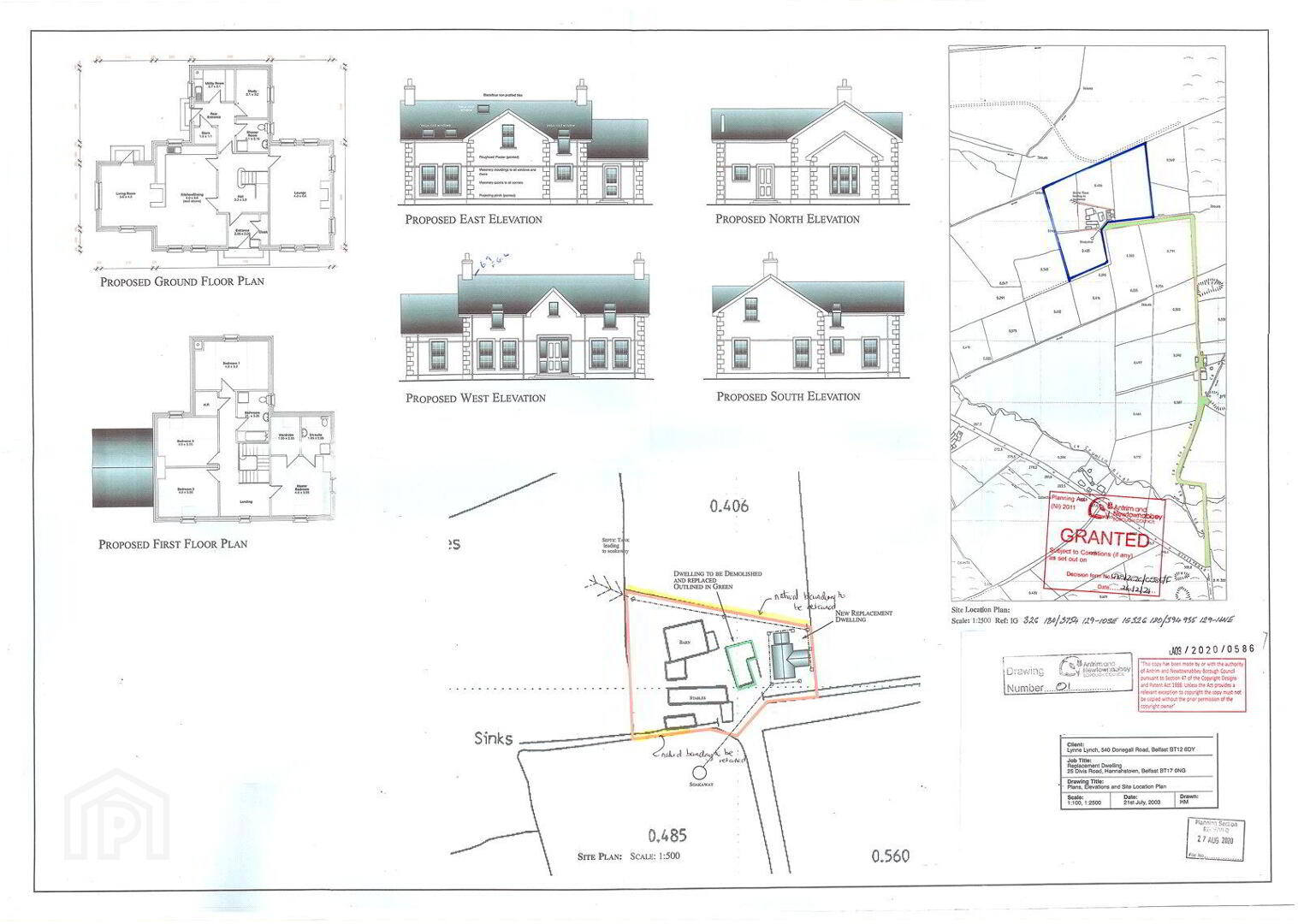 Site With Full Planning Permission, 25 Divis Road 21 of 22