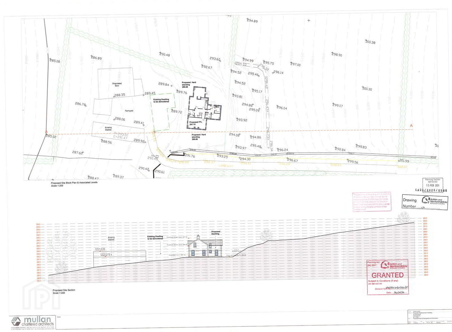 Site With Full Planning Permission, 25 Divis Road 22 of 22