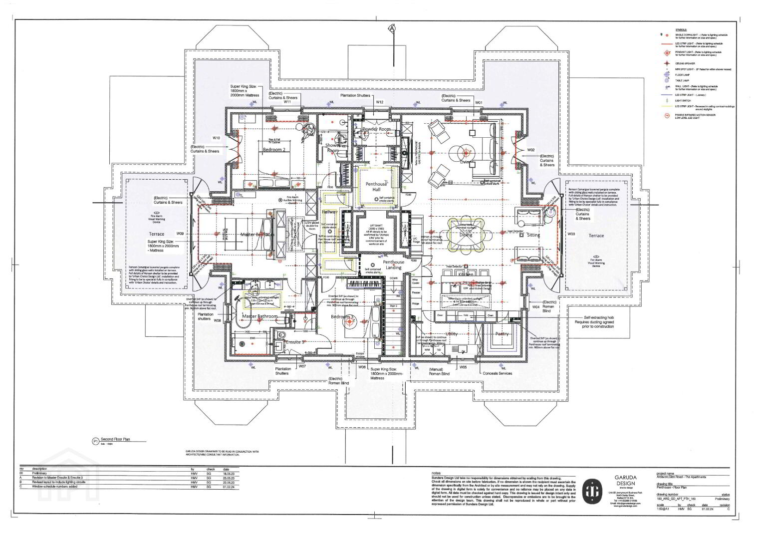 Penthouse Apartment 18 The Mansion House 60 of 61