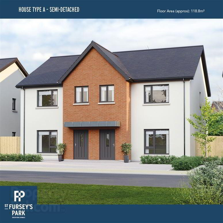 House Type A -, 3 Bed Semi- Detached 1 of 2