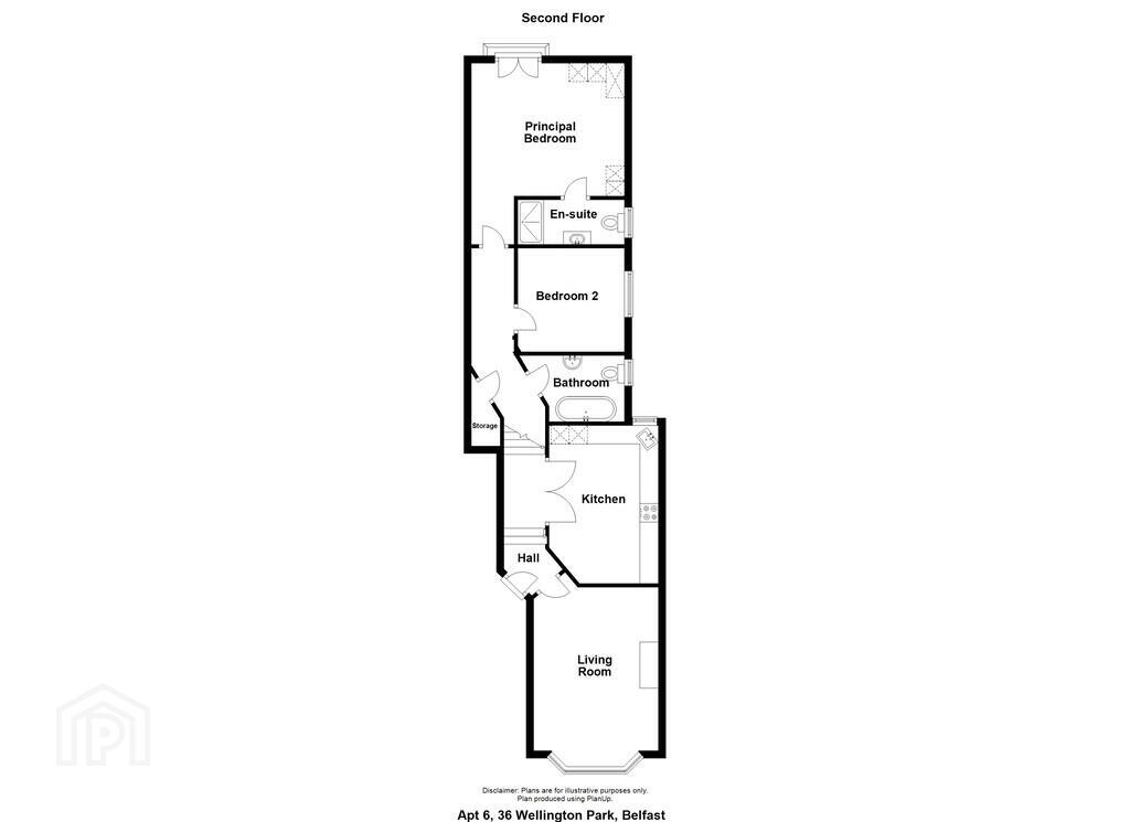Apt 6, 36 Wellington Park 21 of 21