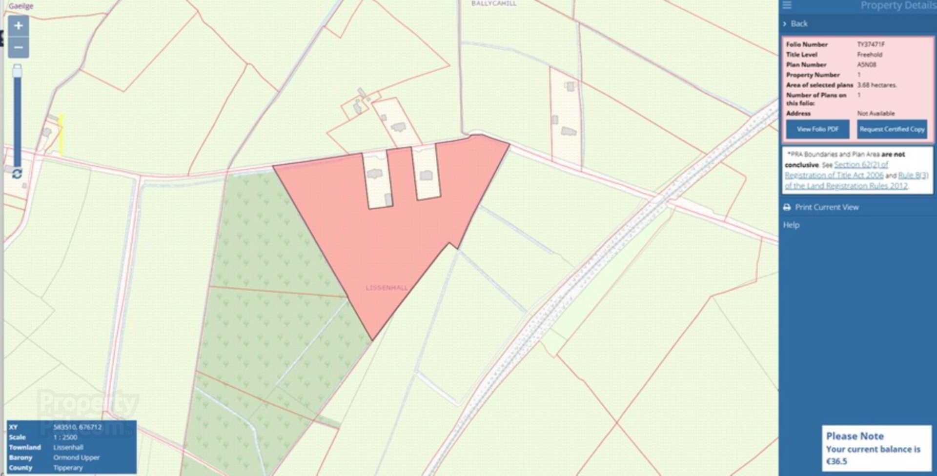 property description image