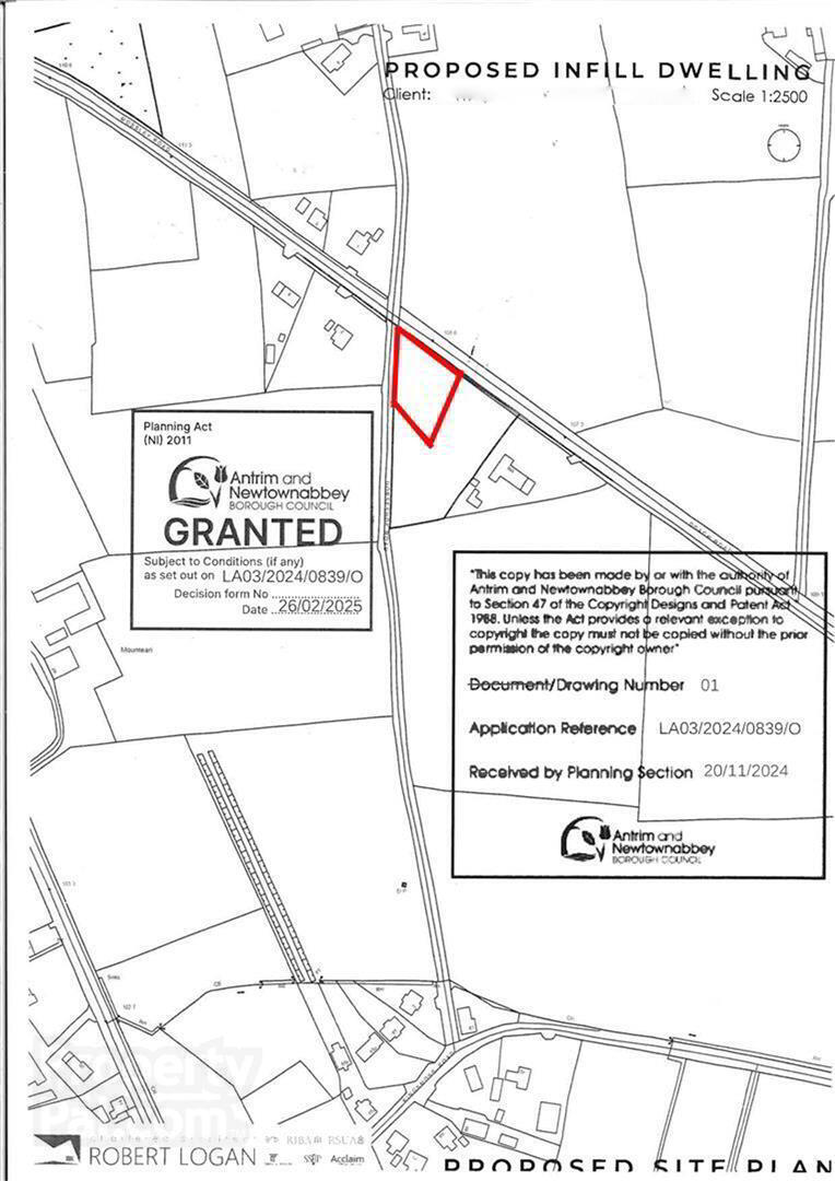 Building Site 80m NW, 696 Doagh Road 6 of 6