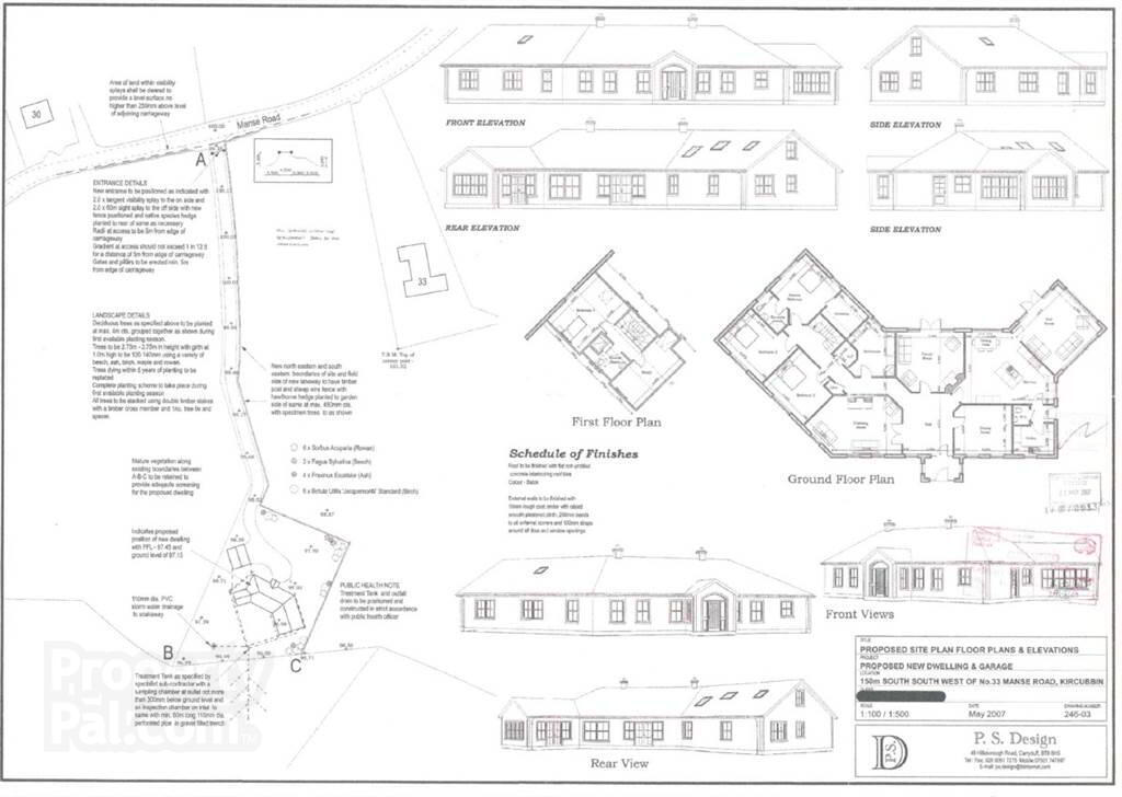 Site 150m SSW Of, 33 Manse Road 3 of 7