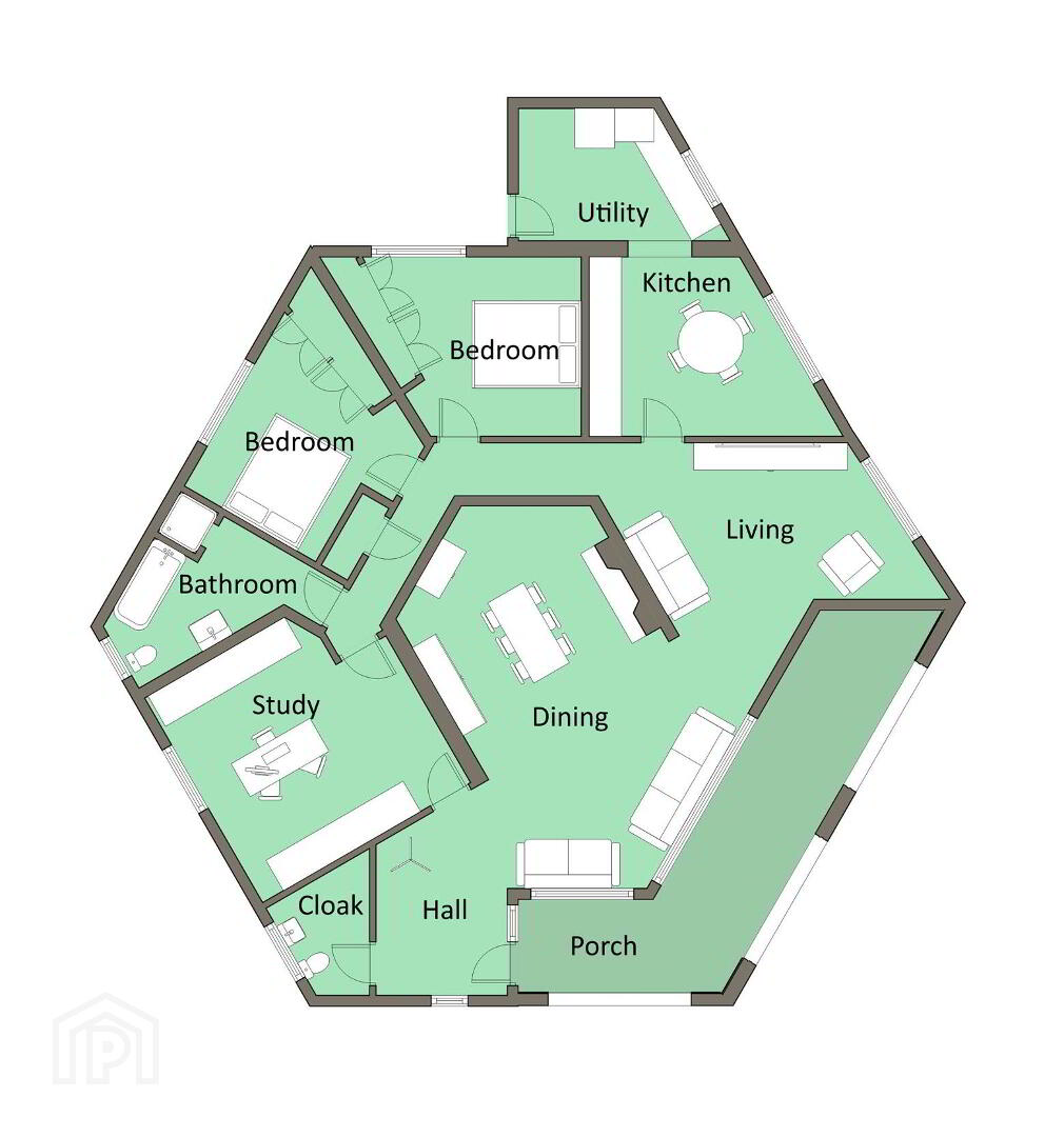 'Red Dyke' - Complete Offering, 108b & 110 Galgorm Road 37 of 41