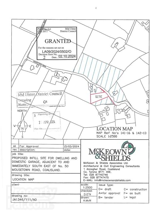 Site Adjacent To & SE Of 50 Mousetown Road 3 of 3