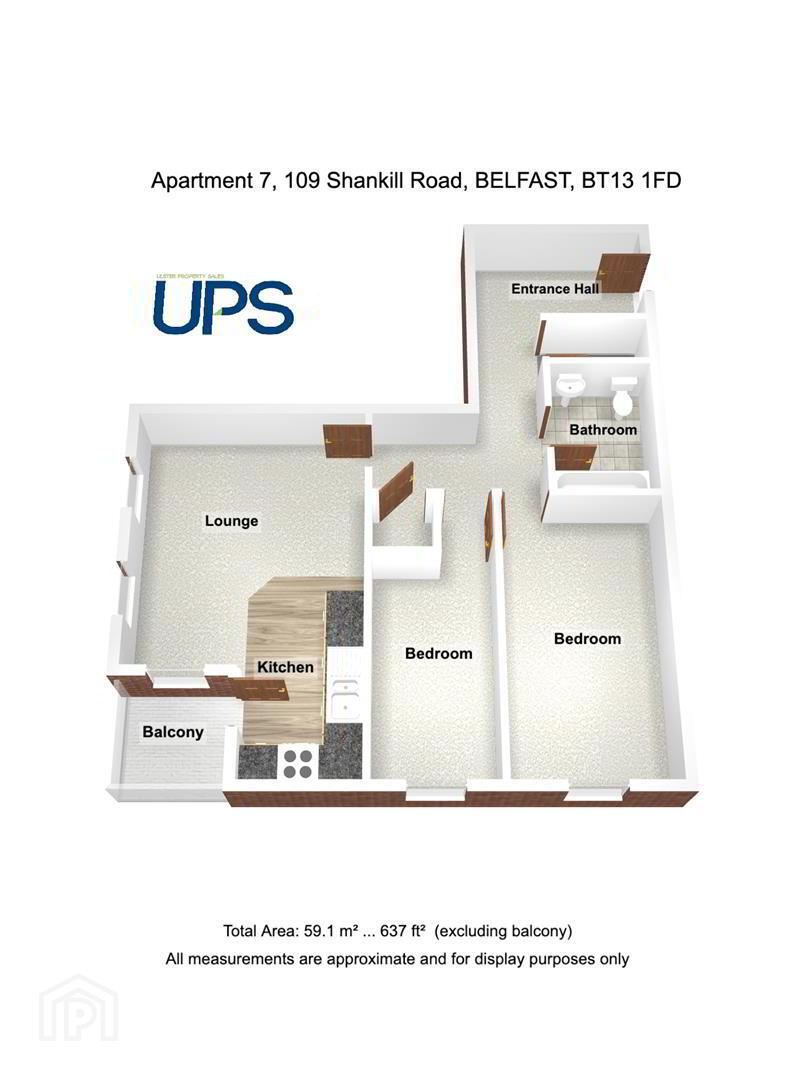 Apt 7, 109 Shankill Road 21 of 22