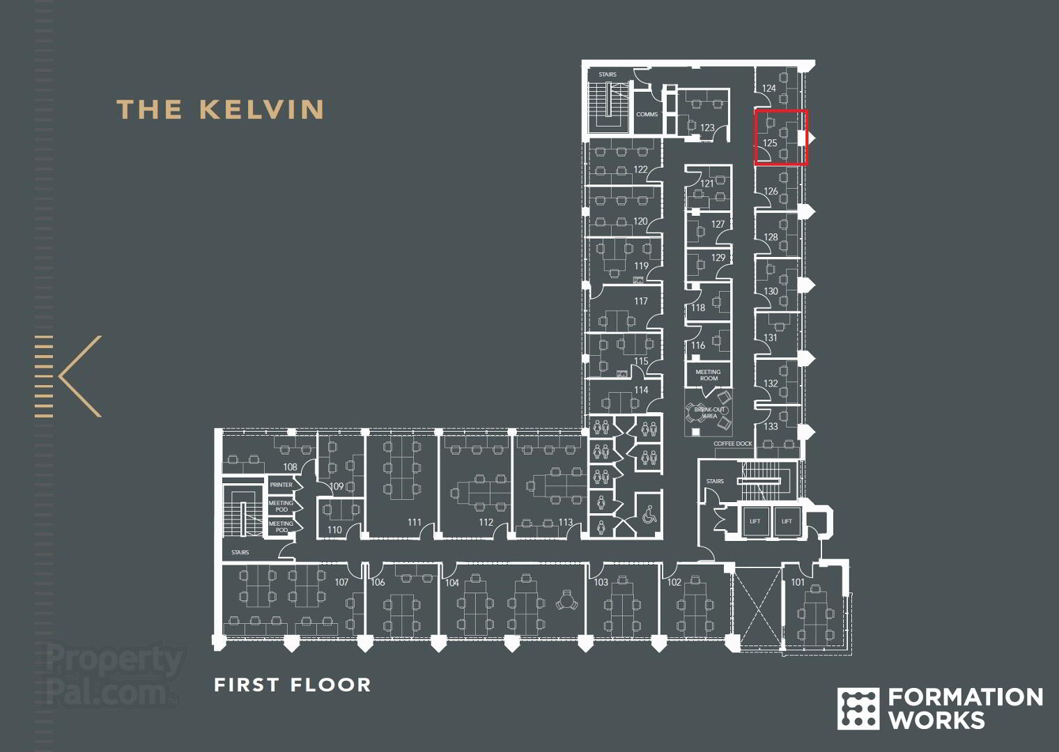 The Kelvin, 17- 25 College Square East, Suite 125 1 of 18
