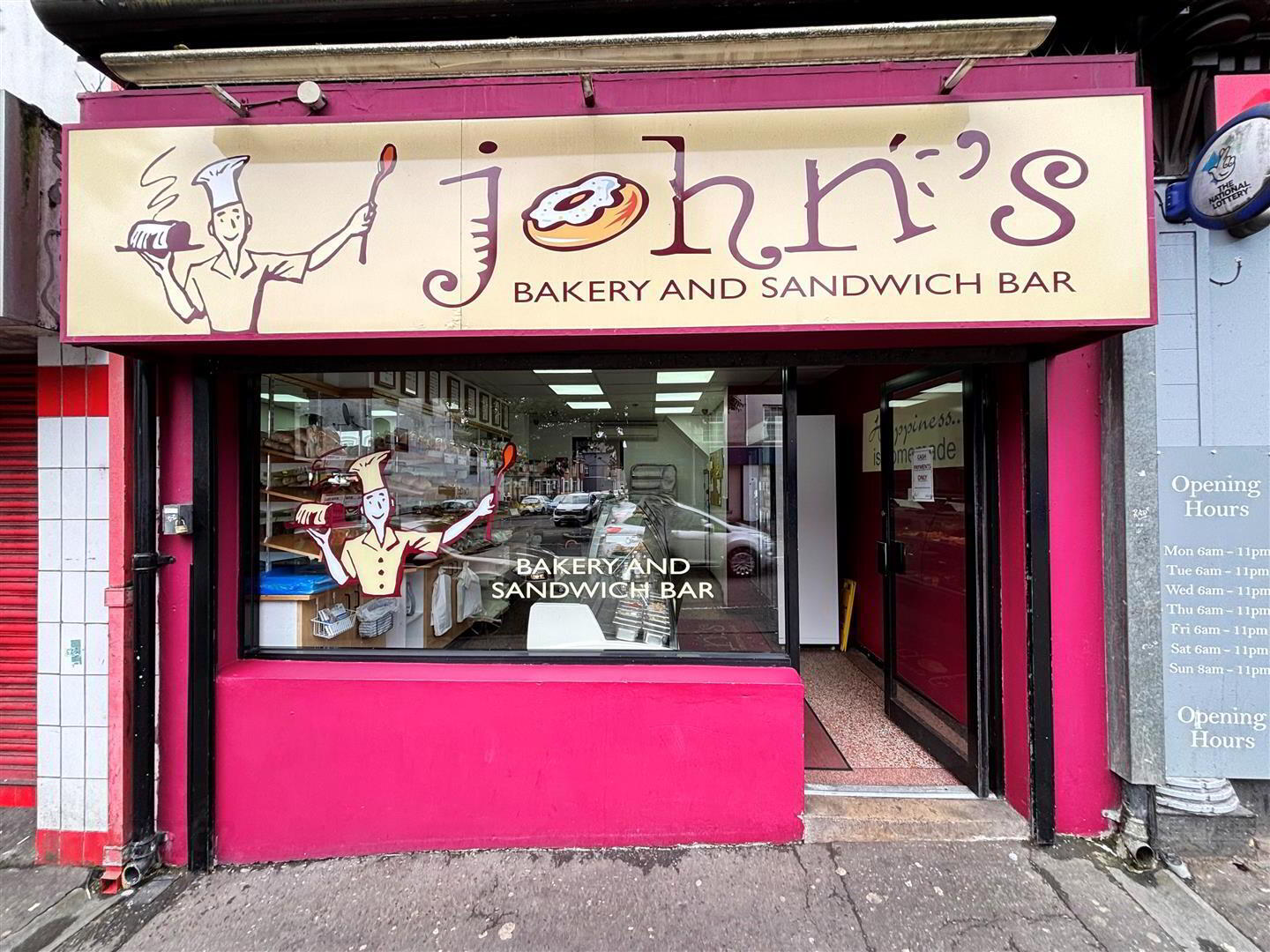 "John`s Bakery And Sandwich Bar", 50 Woodvale Road 1 of 7