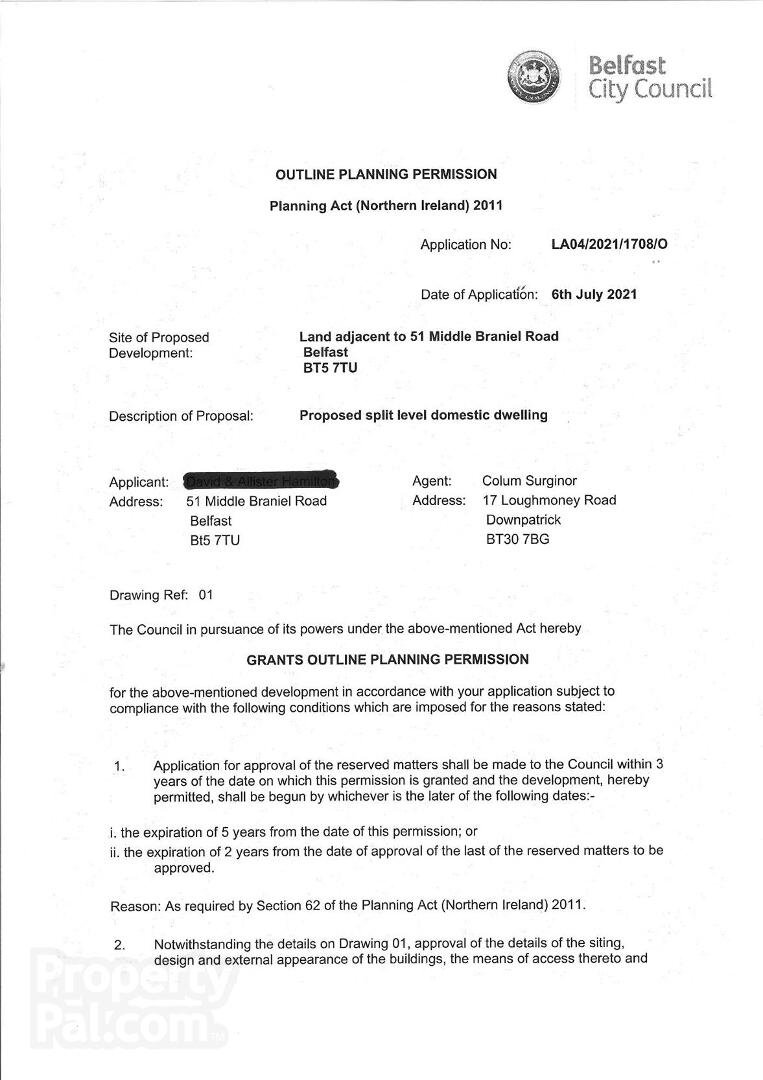 Site Adjacent To, 51 Middle Braniel Road 19 of 21