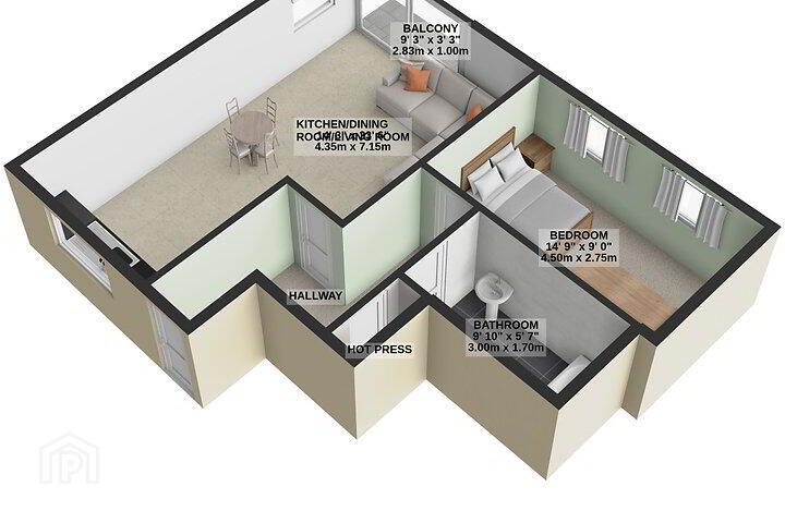 Apartment 7 Landy's Court 13 of 14