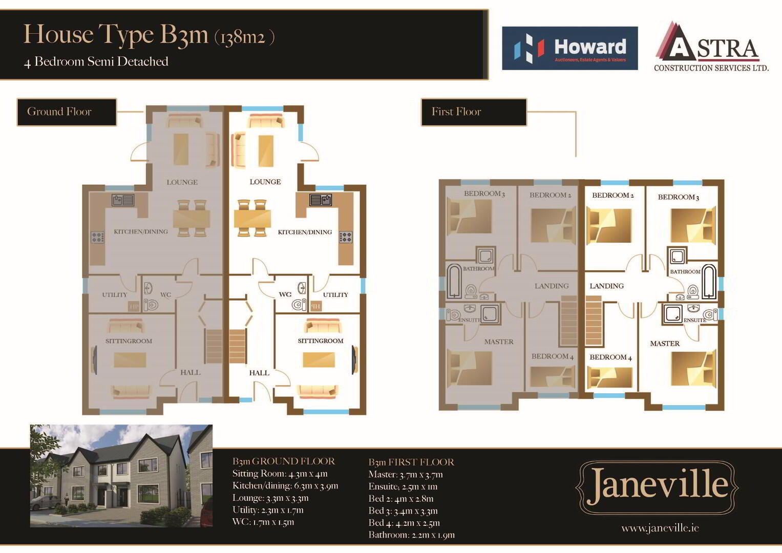 4 Bed Semi Detached 2 of 6