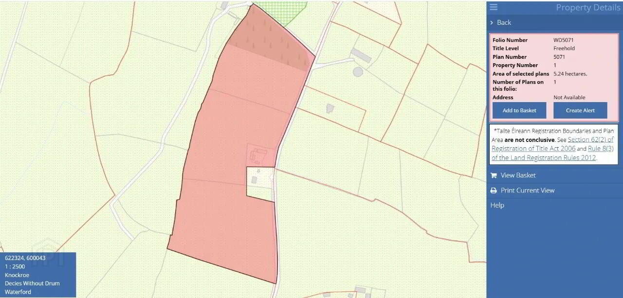 Land At, Knockroe ( 11.8 Acres) Approx 7 of 7