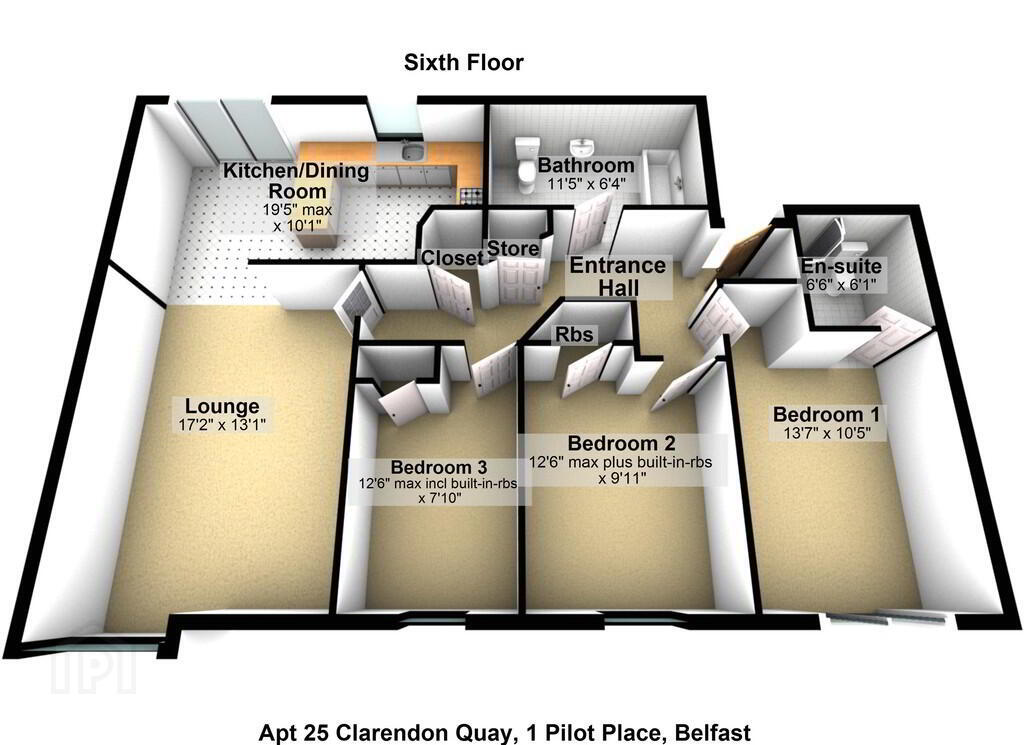 Apt 25 Clarendon Quay, 1 Pilot Place 19 of 21