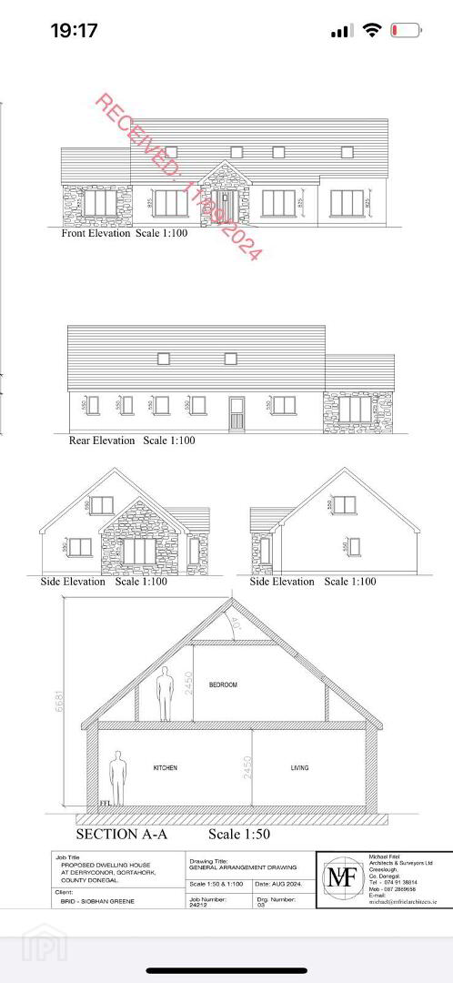 Site, For Sale With Full Planning In Derryconor 4 of 4