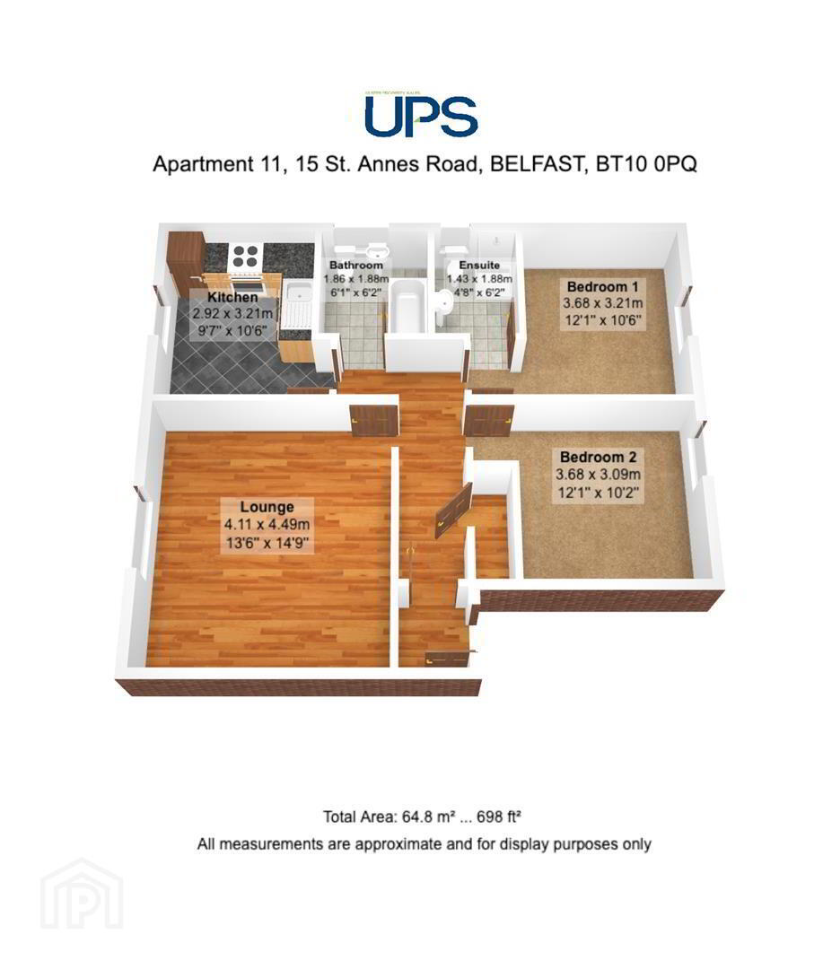 Apt 11, 15 St. Annes Road 25 of 28