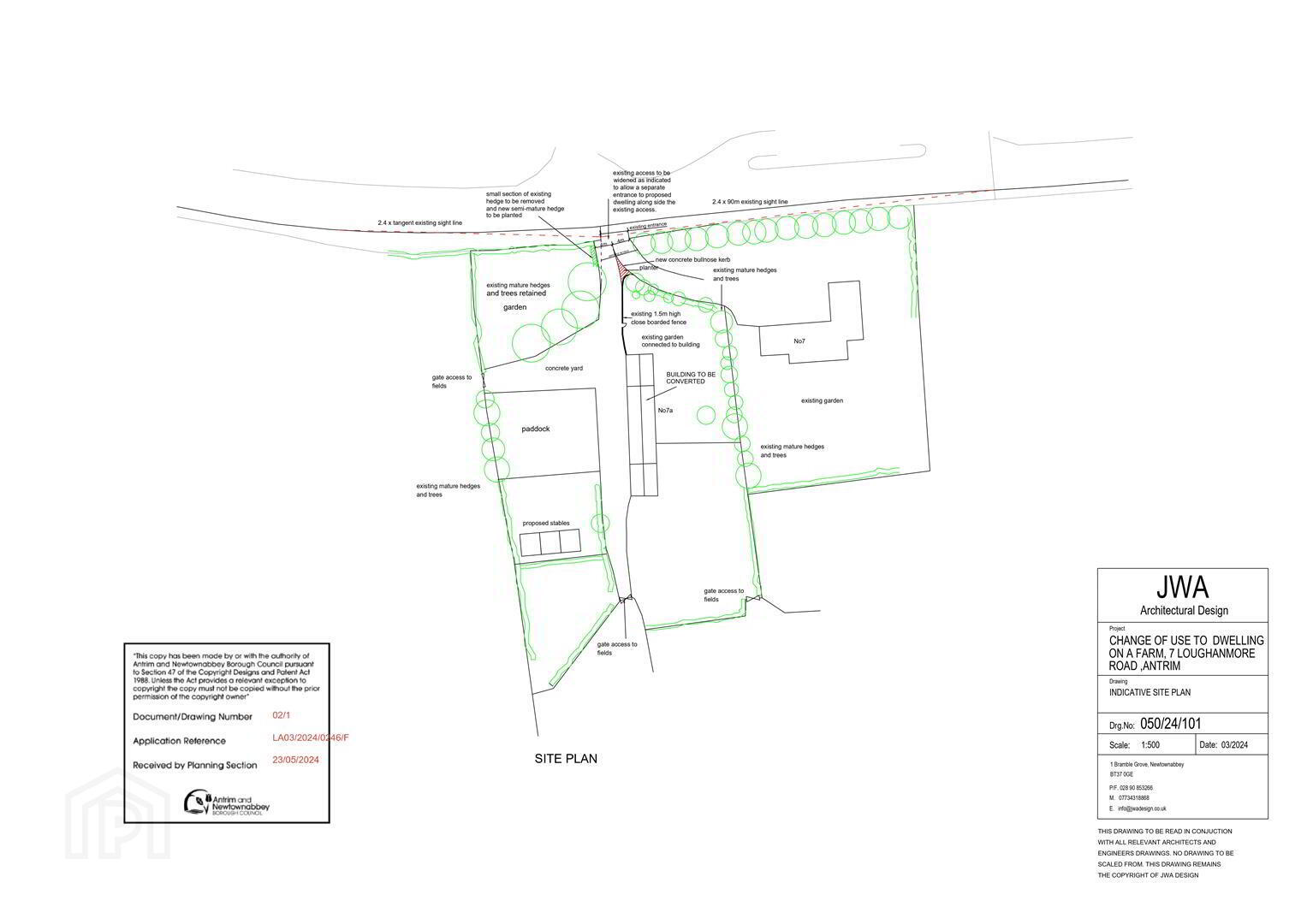 Building Site/ Restoration Project Adj. To, 7 Loughanmore Road 9 of 13