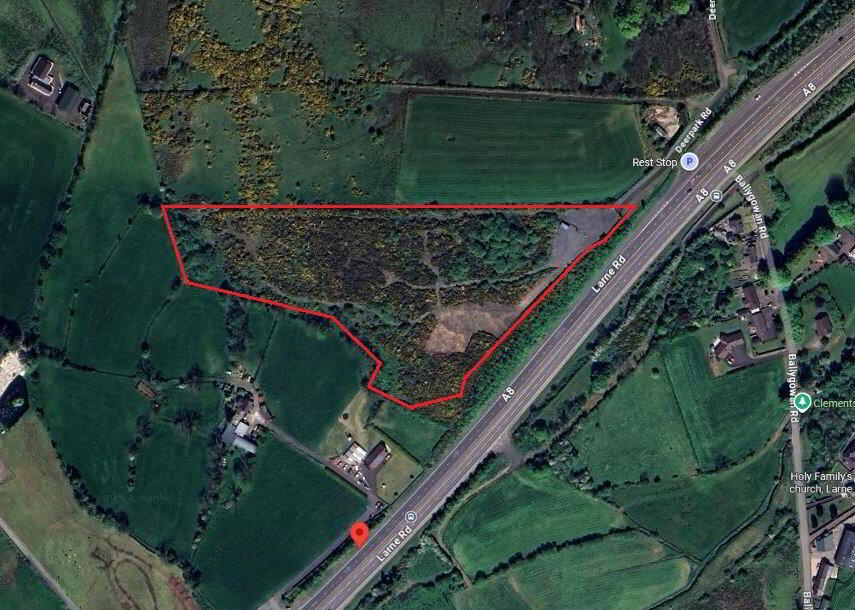 Circa 7.5 Acres Adjacent To, 98 Larne Road 1 of 2