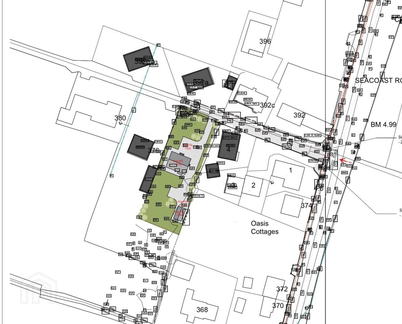 Site With FPP, South Of 392a Seacoast Road 4 of 10
