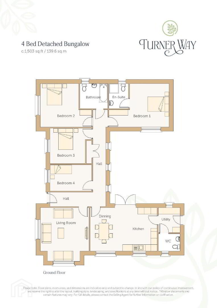 4 Bed Detached Bungalow Type D 4 of 5