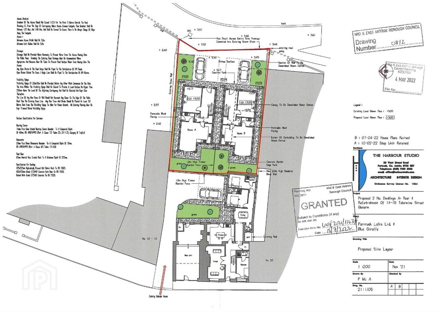 Two Detached Building Plots To Rear Of, 14-18 Toberwine Street 5 of 8