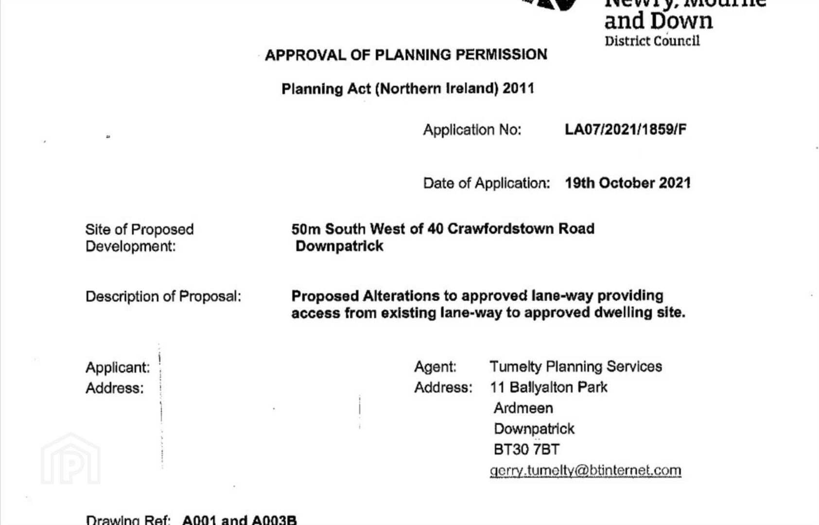 Building Site, Full Planning Permission 19 of 21