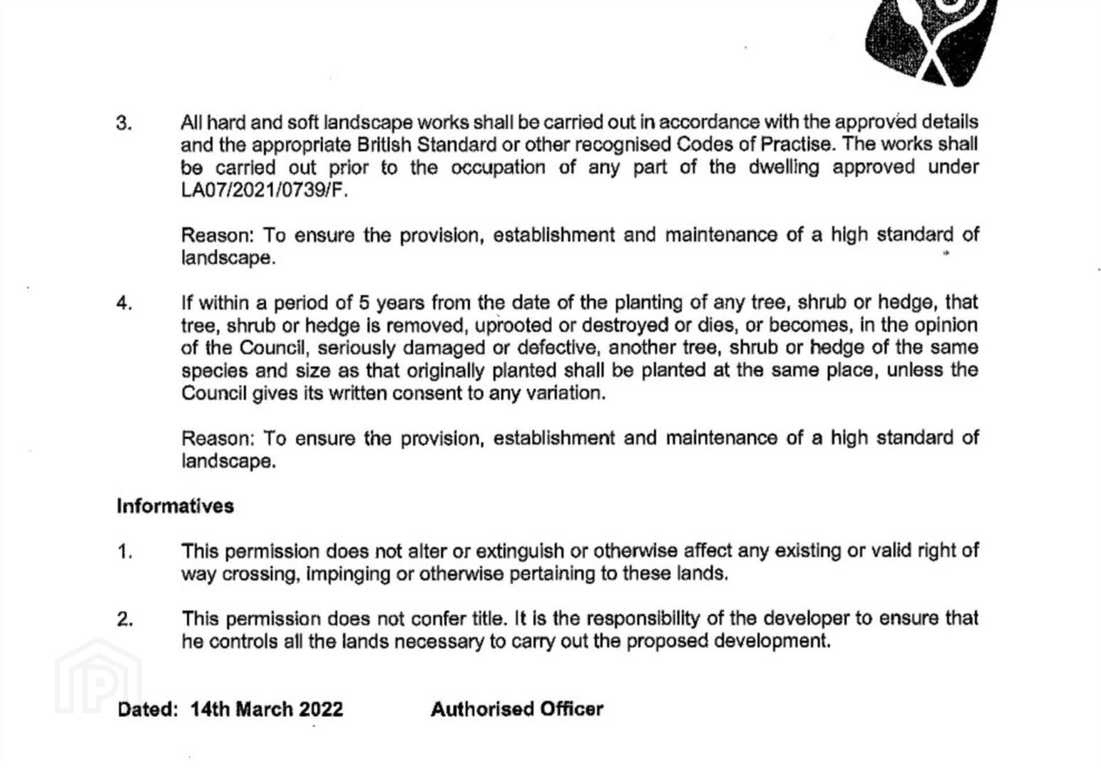Building Site, Full Planning Permission 21 of 21