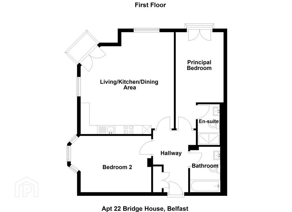 Apt 22 Bridge House, 19 The Boulevard 18 of 18