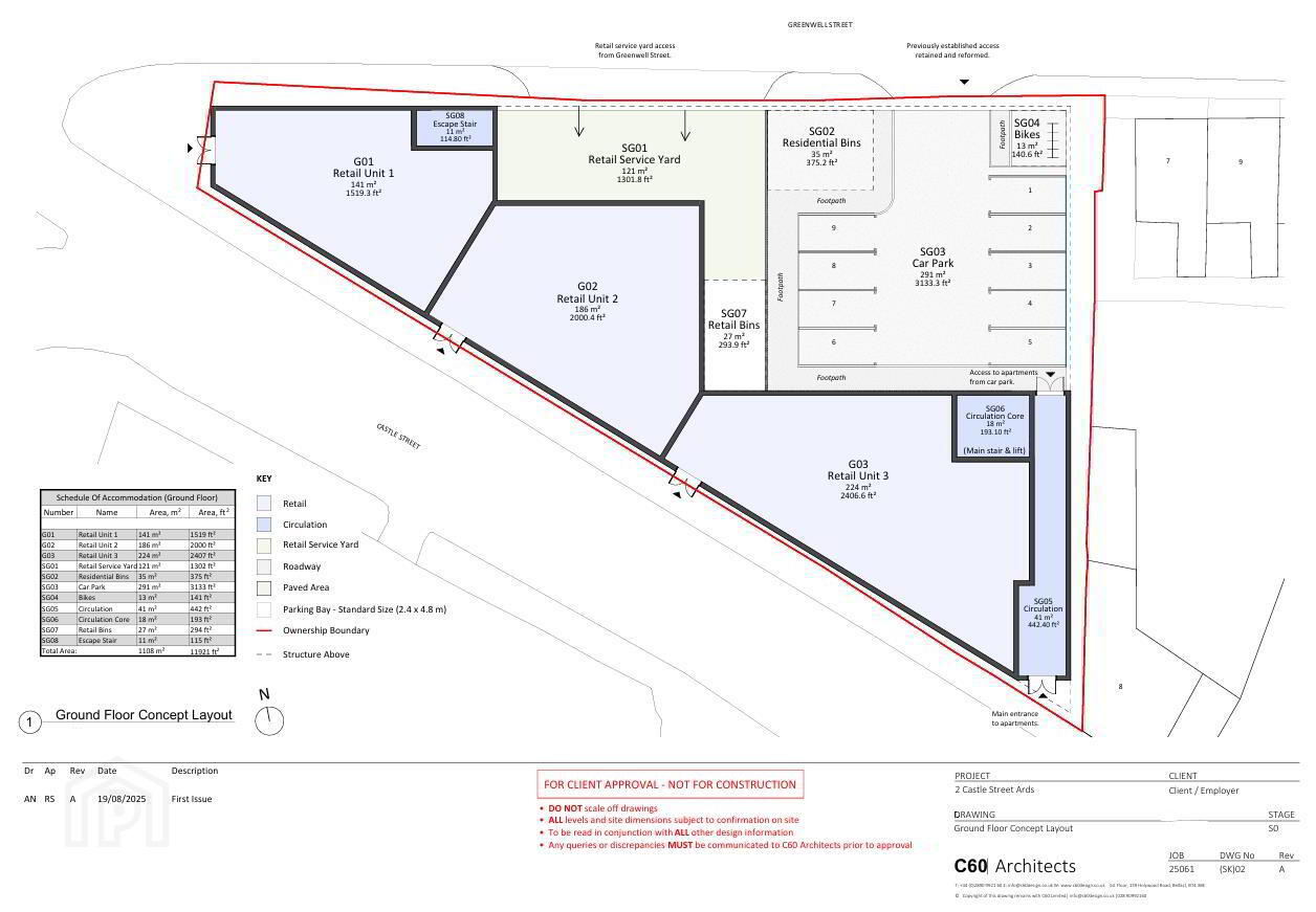 2-6 Castle Street, 1-5 Greenwell Street 3 of 6