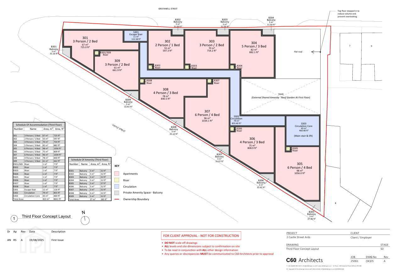 2-6 Castle Street, 1-5 Greenwell Street 6 of 6
