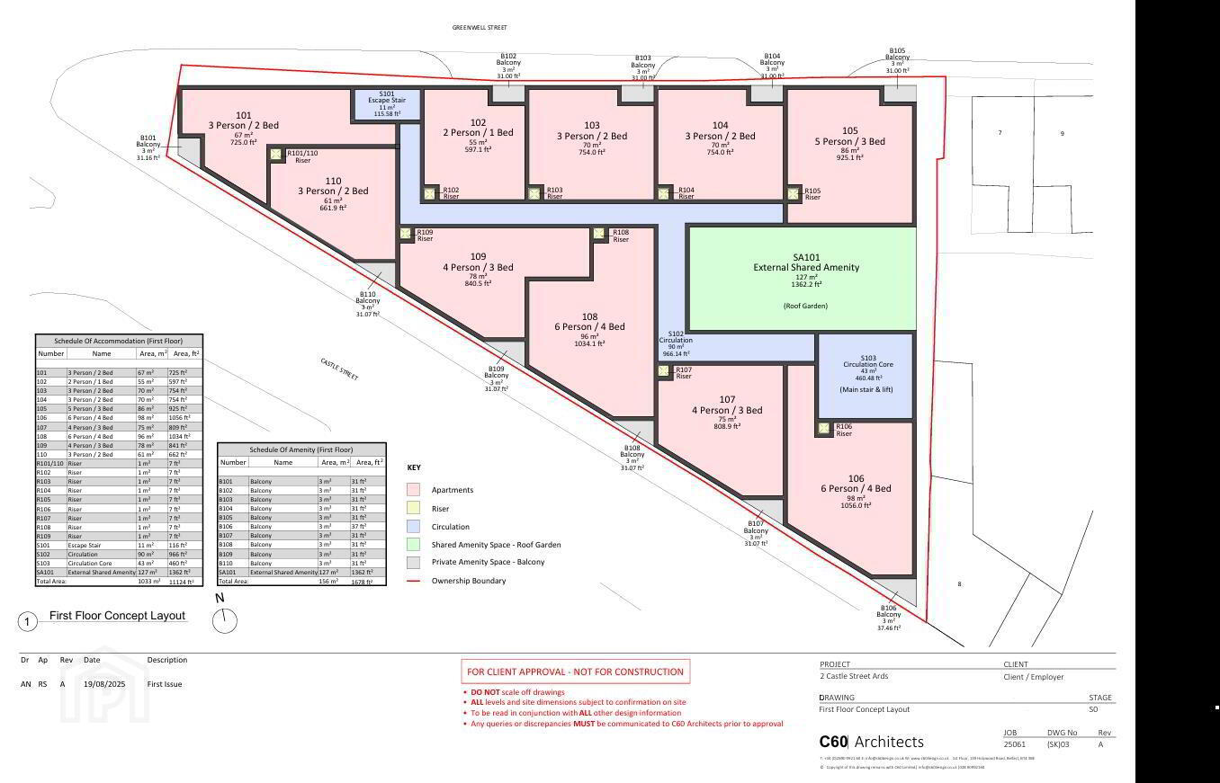2-6 Castle Street, 1-5 Greenwell Street 4 of 6