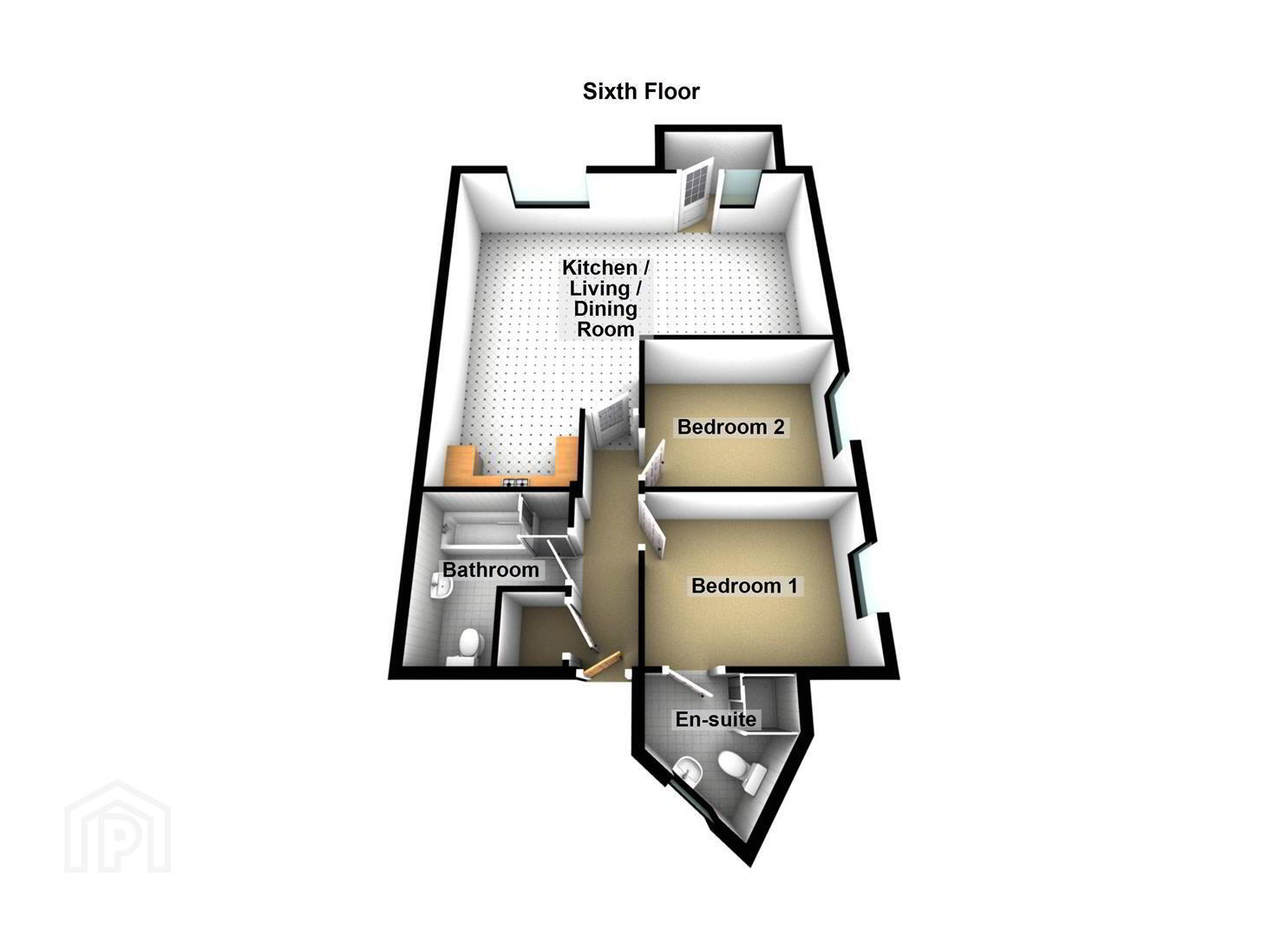 Apt 601 The Lucas Building, Ormeau Avenue 16 of 16