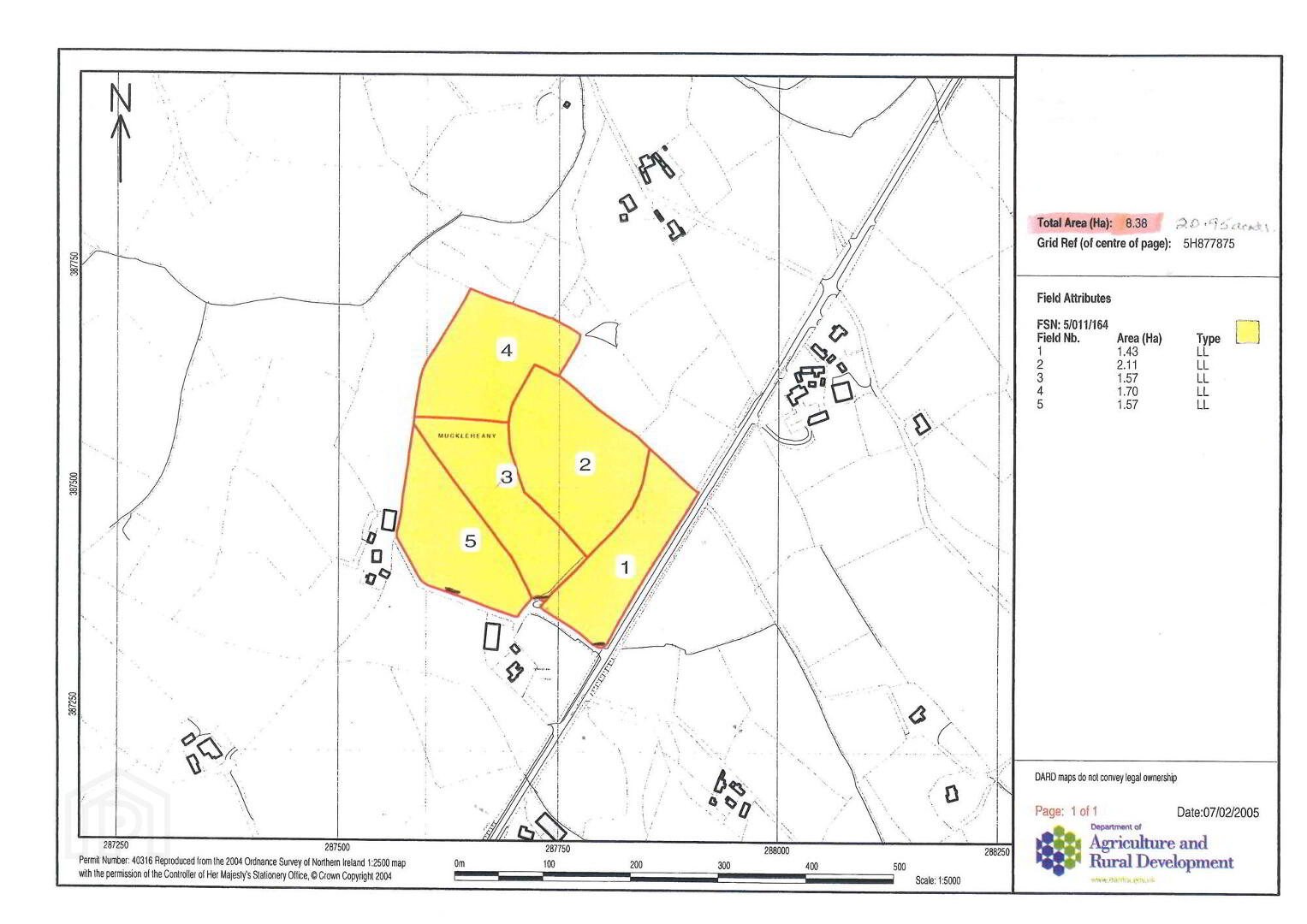Land At, Magherafelt Road 2 of 10