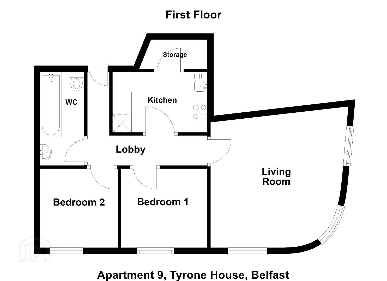 Tyrone House, Apartment 9 Tyrone House Ormeau Avenue 11 of 11