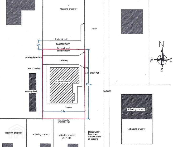 Site With Full Planning Permission, At Lartigue Lane 6 of 6