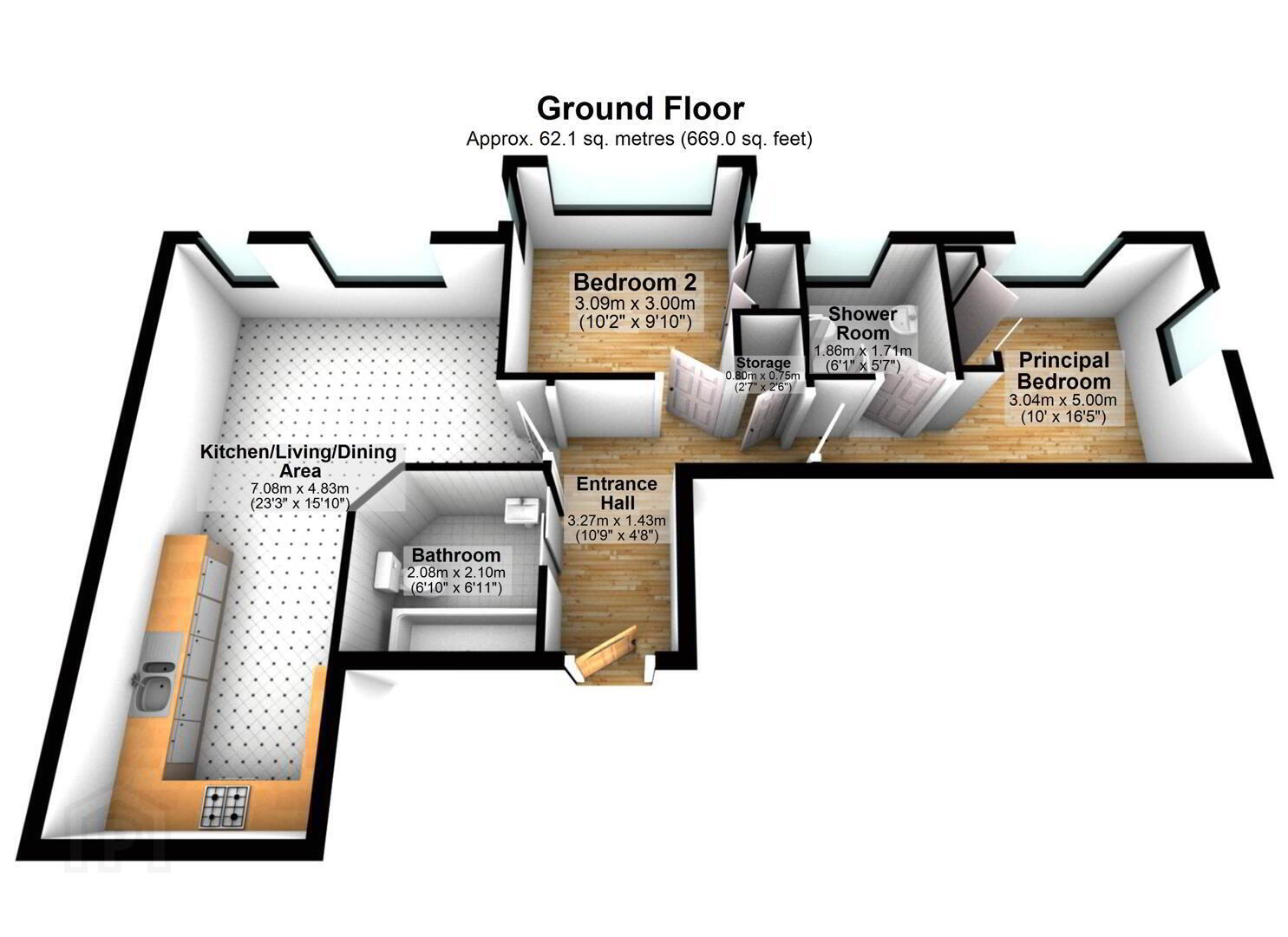 Apartment 8 Castlehill Wood 23 of 23