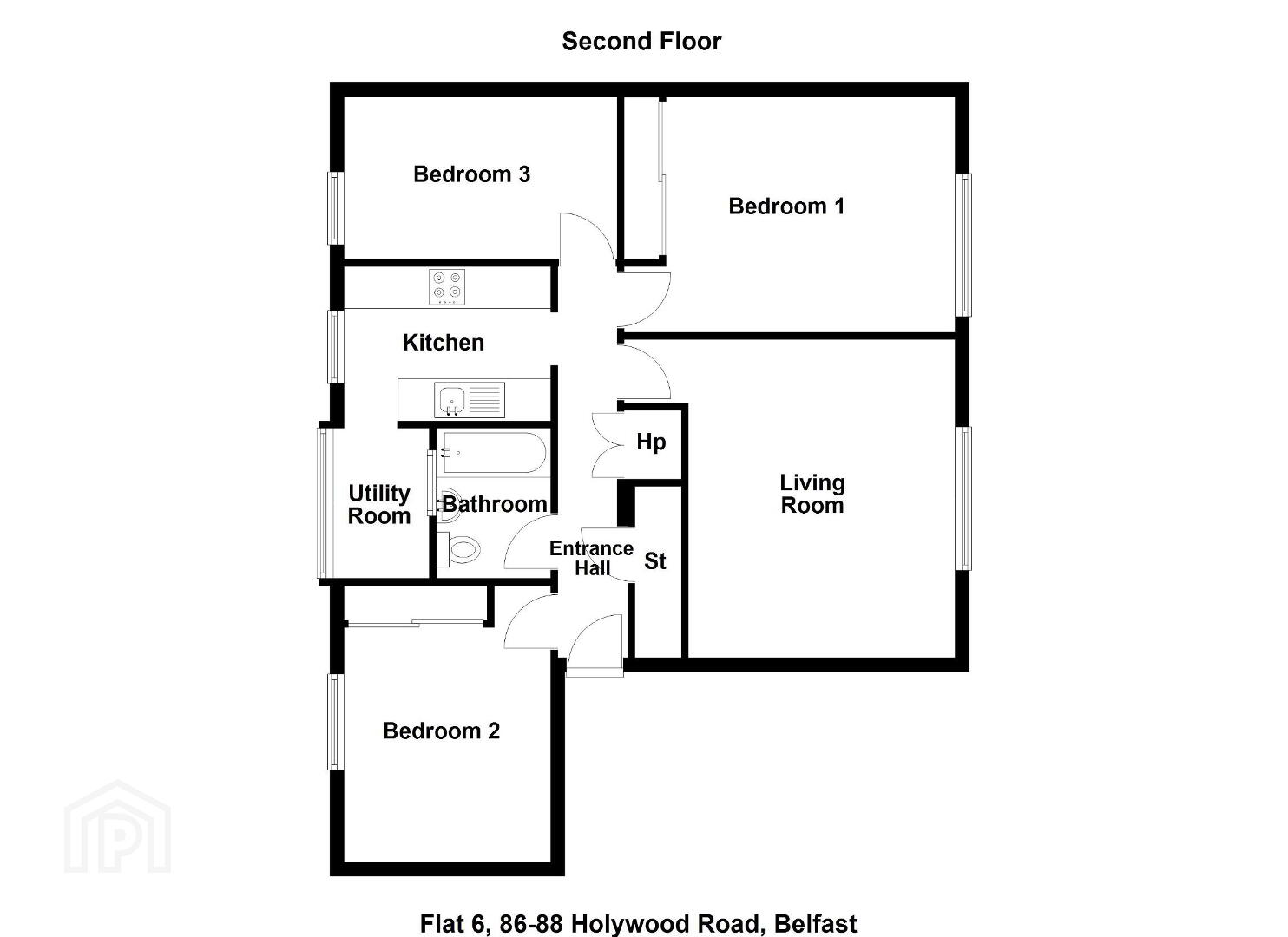 Apartment 6 86 Holywood Road 18 of 18