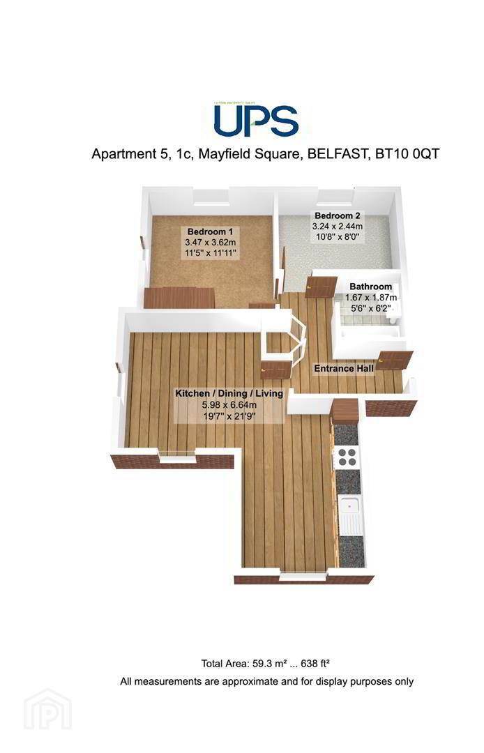 Apartment 5 1c Mayfield Square 21 of 22