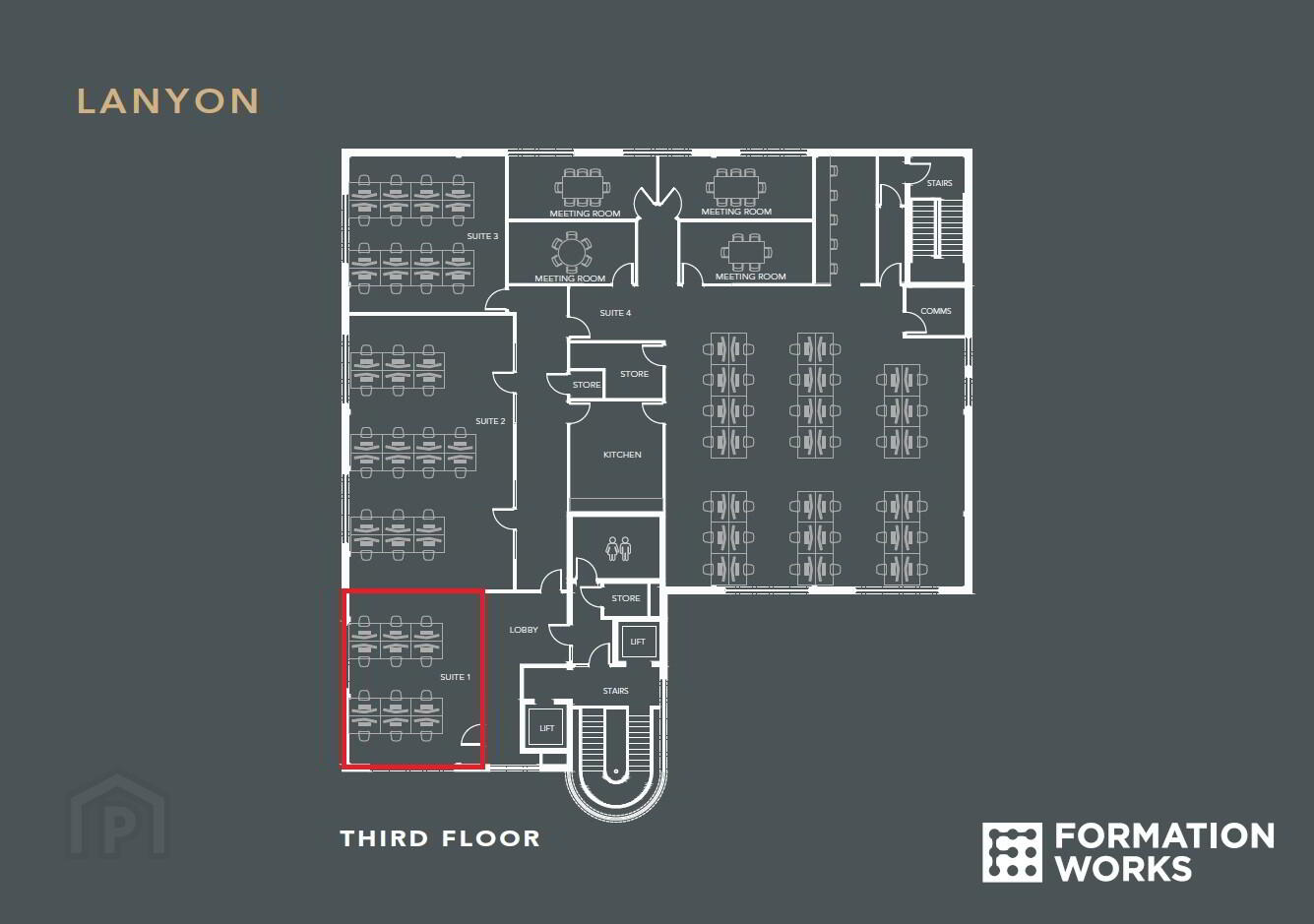 Formation Works, Lanyon, Suite 301 9 of 9
