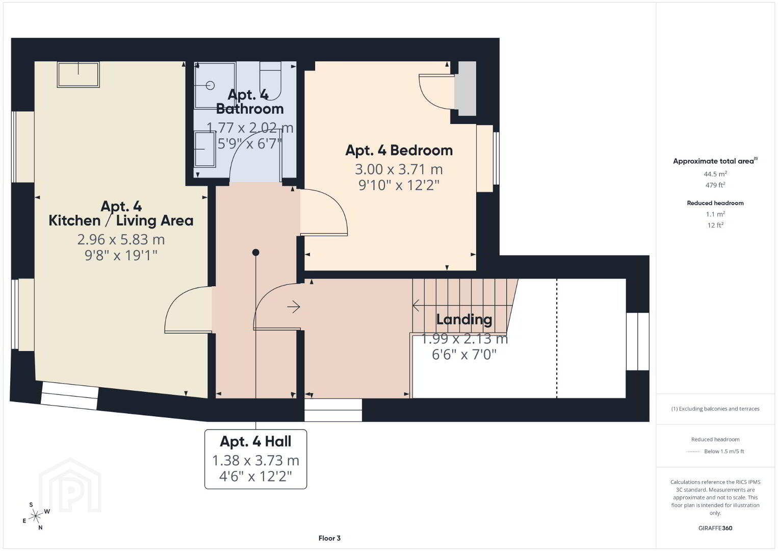 4 Apartments, 6 Henrietta Street 49 of 50