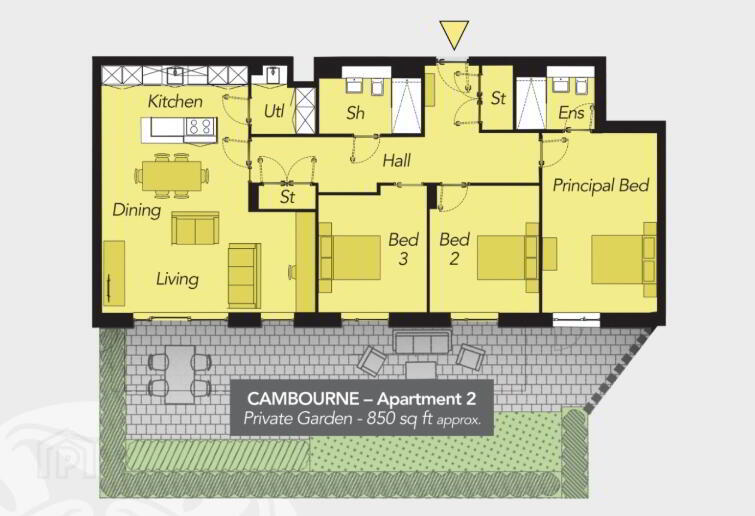 Apartment 3 The Residences 10 Kings Hall Lane 18 of 18