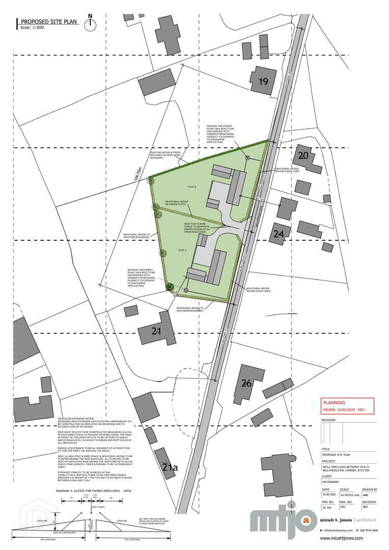 Infill Sites Between, 19/21 Ballykeigle Road 2 of 10