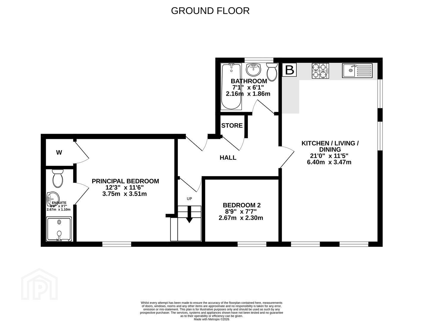 Apt 4, 24 Croft Road 22 of 22