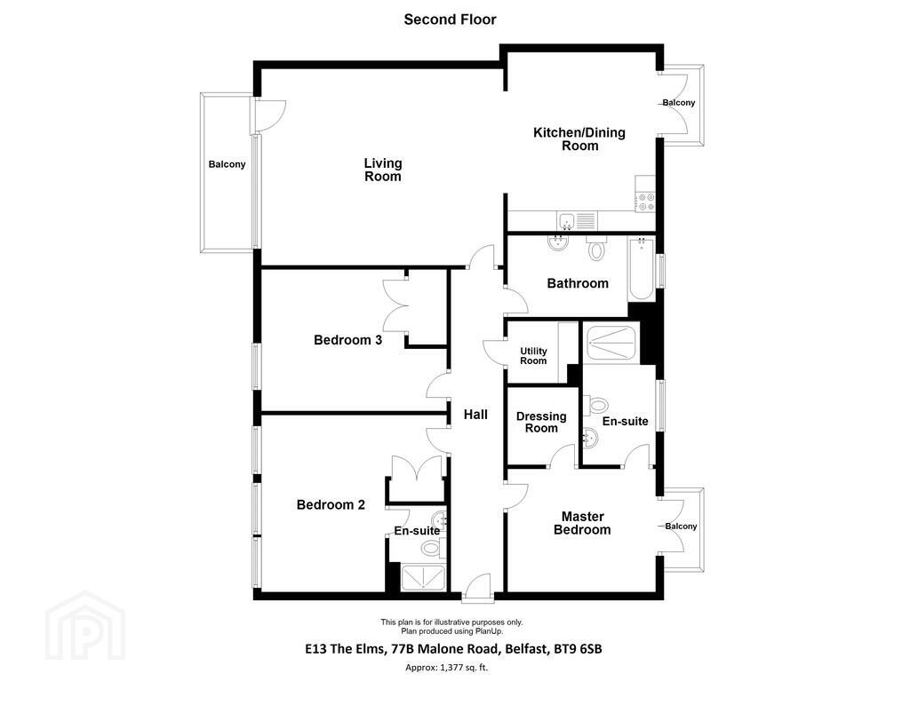 E13 The Elms, 77B Malone Road 17 of 17