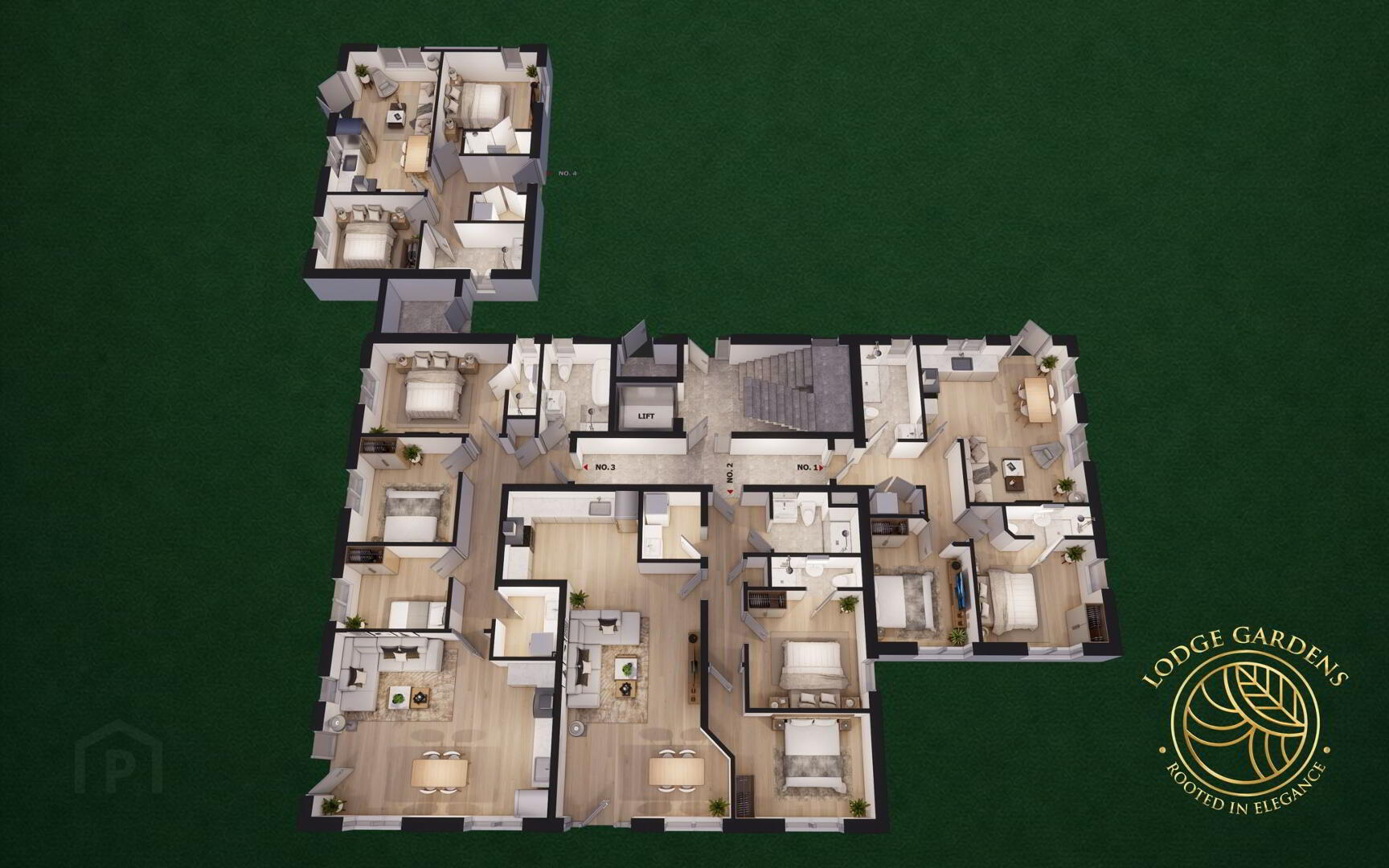 Bungalow 2 of 3